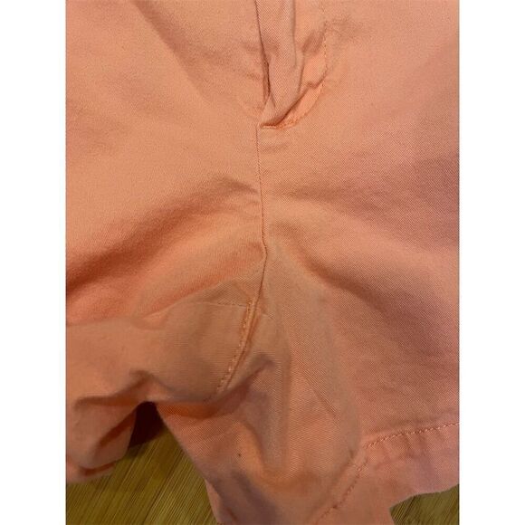 *3/$15 New York & Company Women's Chino Shorts Size 4 Peach Pink Casual Summer - Picture 5 of 11